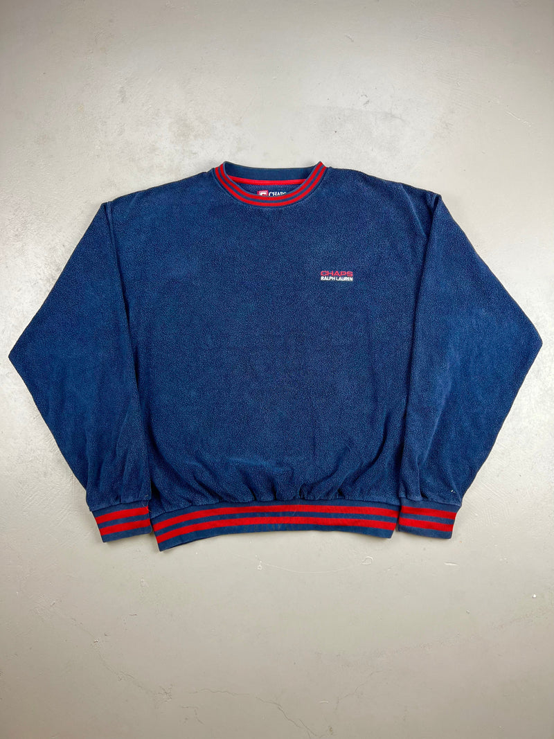 Vintage Chaps Fleece Crewneck XL