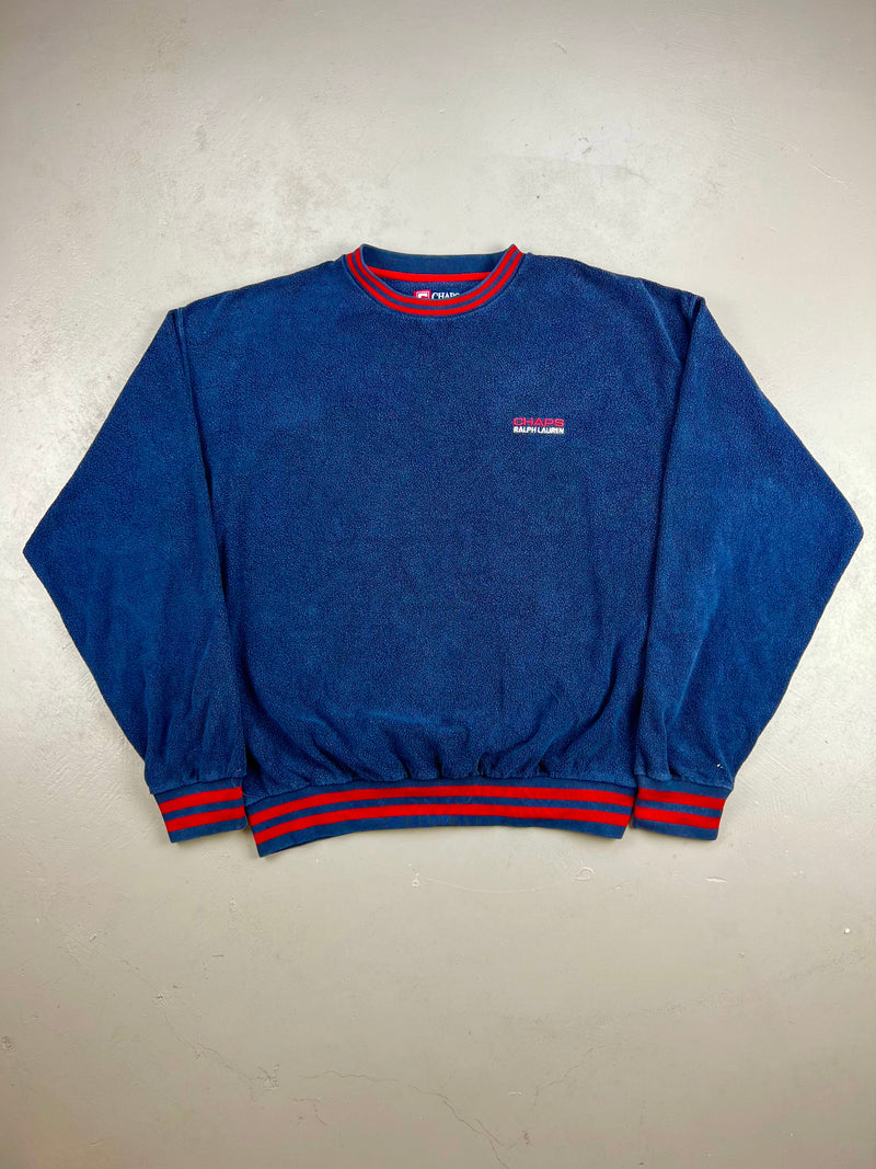 Vintage Chaps Fleece Crewneck XL