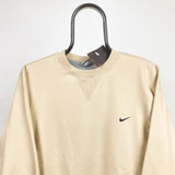 Vintage Nike Sweatshirt Brown Small