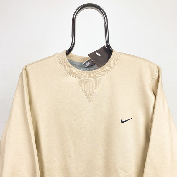 Vintage Nike Sweatshirt Brown Small