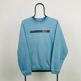 Vintage Nike Sweatshirt Blue Small