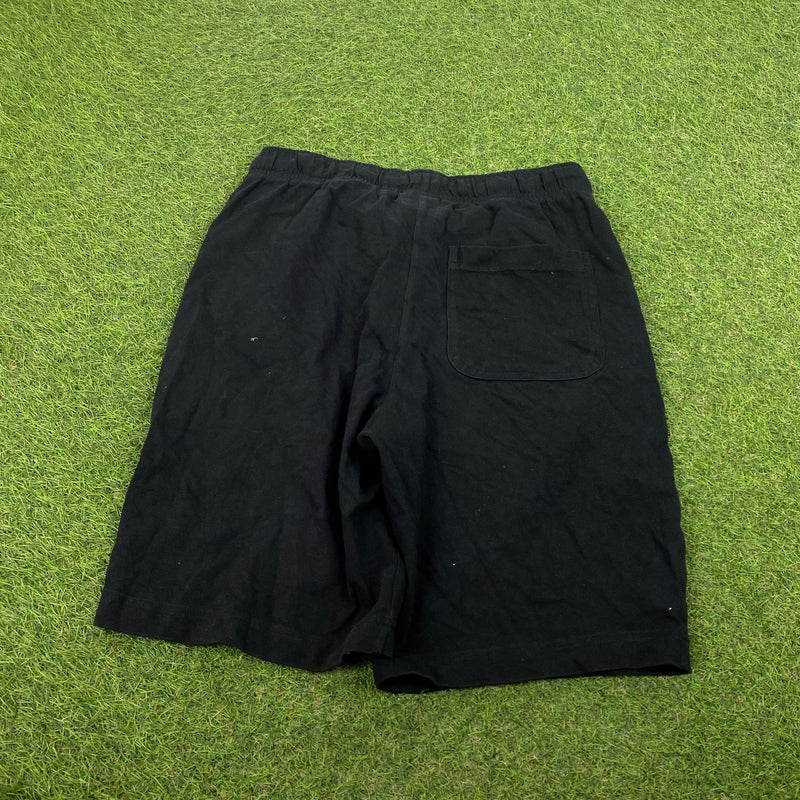 Vintage Nike Cotton Shorts Black Small