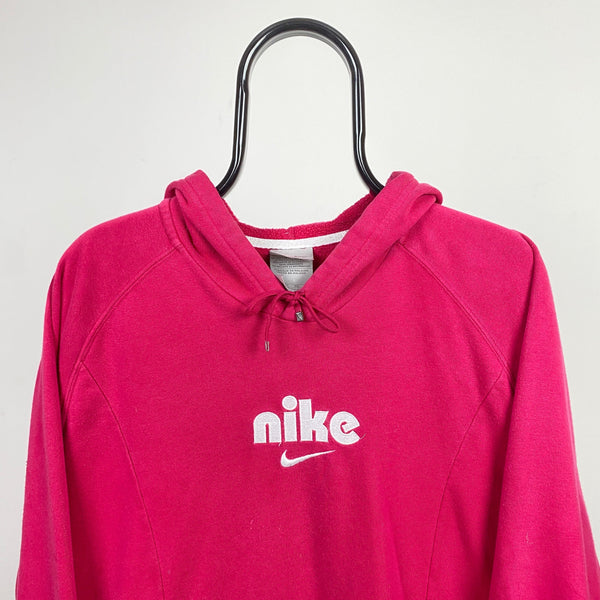 Vintage Nike Hoodie Pink Large/XL