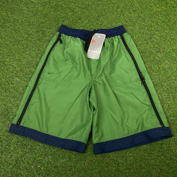 Vintage Nike Shorts Green XS