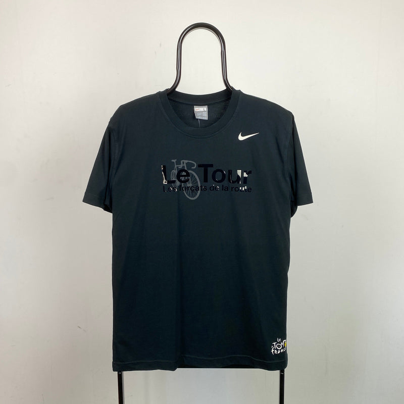 Vintage Nike Tour de France T-Shirt Black Large