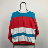 Vintage Adidas Sweatshirt Red Large