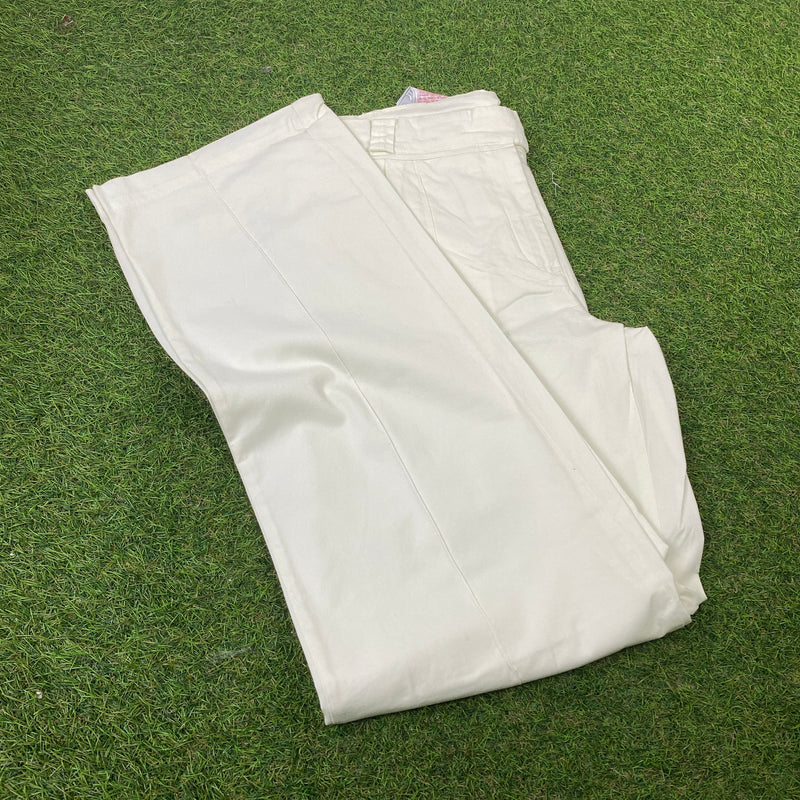 Vintage Nike Cargo Joggers White Small