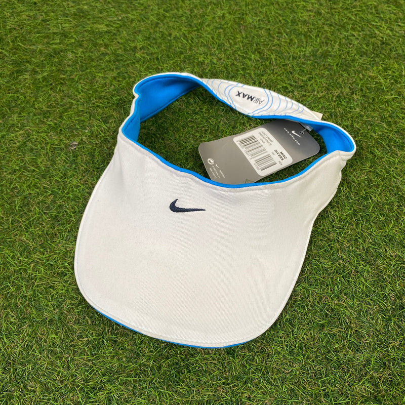 Vintage Nike Air Max Visor Hat White