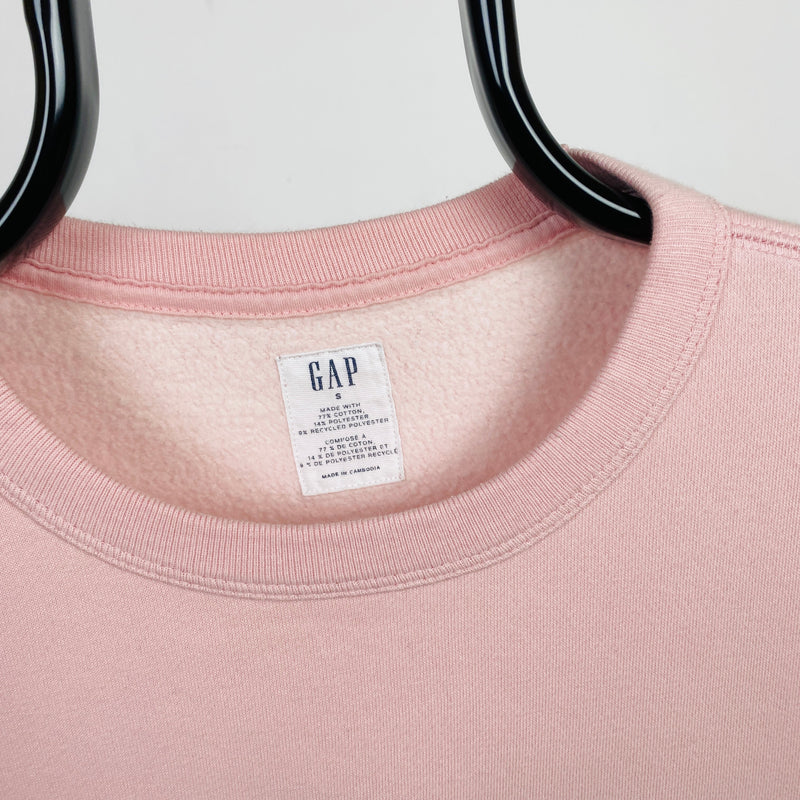 Retro Gap Sweatshirt Light Pink Small