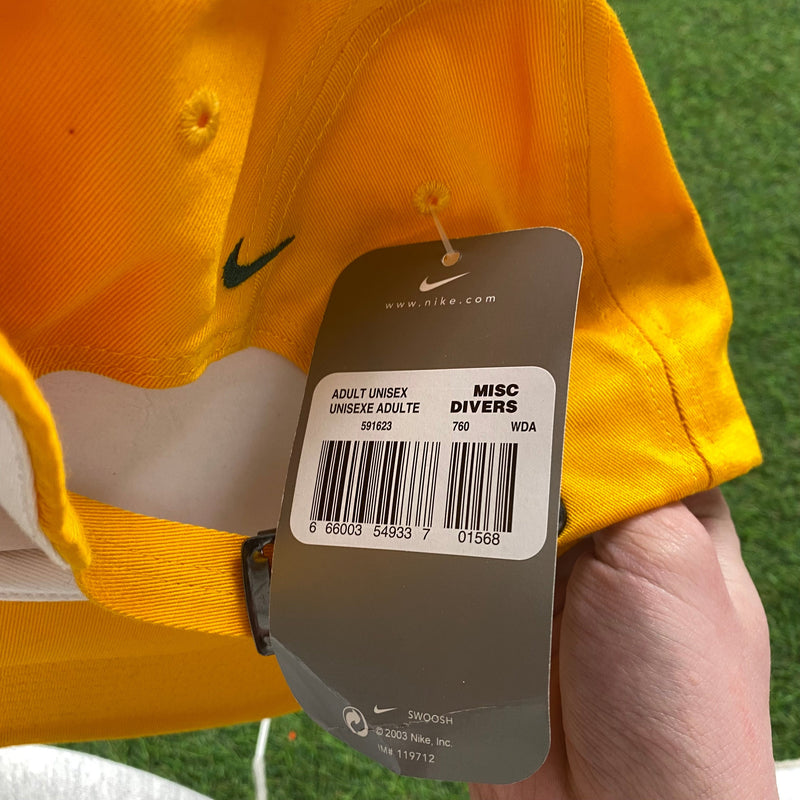 Vintage Nike Team Hat Yellow