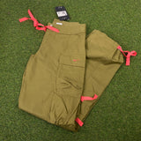 Vintage Nike Parachute Cargo Joggers Green Large