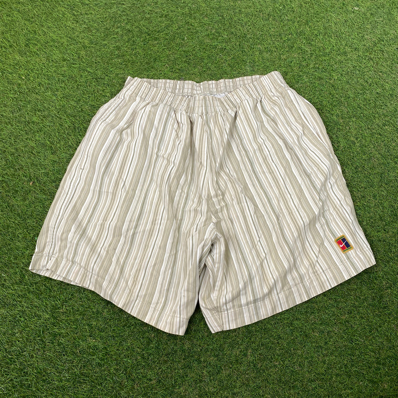 Vintage Nike Challenge Court Shorts Brown Medium