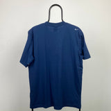 Vintage Nike Football T-Shirt Blue Medium