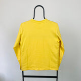 Vintage Nike Sweatshirt Yellow XS