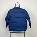 Vintage Nike Puffer Jacket Blue XS