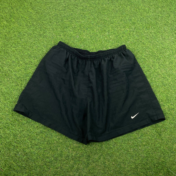 Vintage Nike Dri-Fit Shorts Black Medium