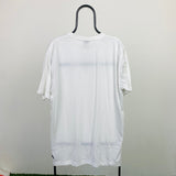 Vintage Nike Dri-Fit T-Shirt White Medium