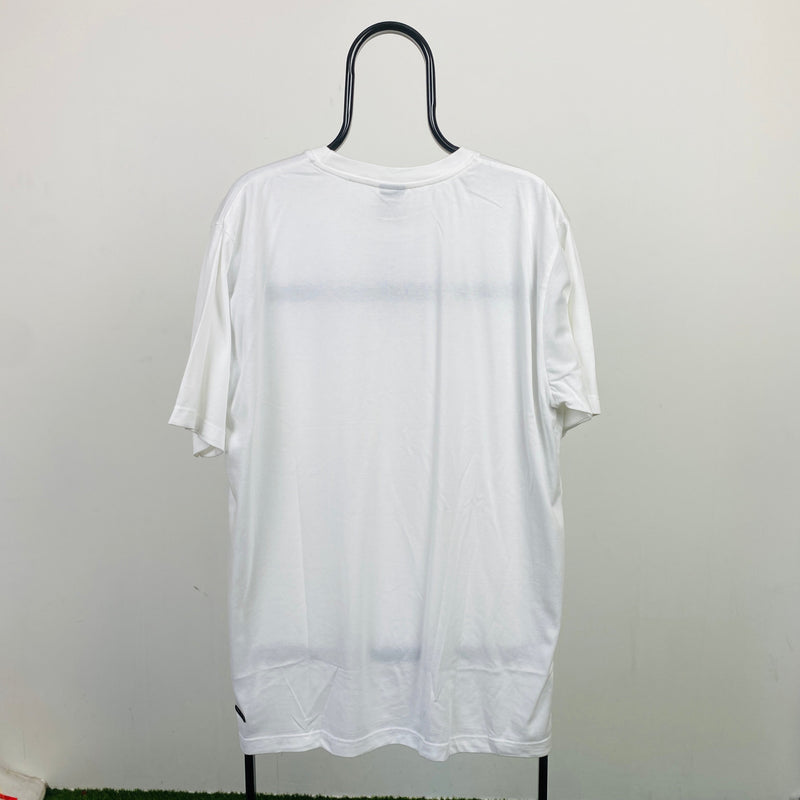 Vintage Nike Dri-Fit T-Shirt White Medium