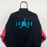 Vintage Nike Air Jordan Wool Varsity Jacket Black XL