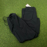 Vintage Nike Parachute Joggers Black XS