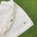 Vintage Nike Challenge Court Shorts White Medium