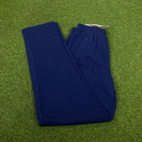 Vintage Nike Cotton Joggers Blue Small