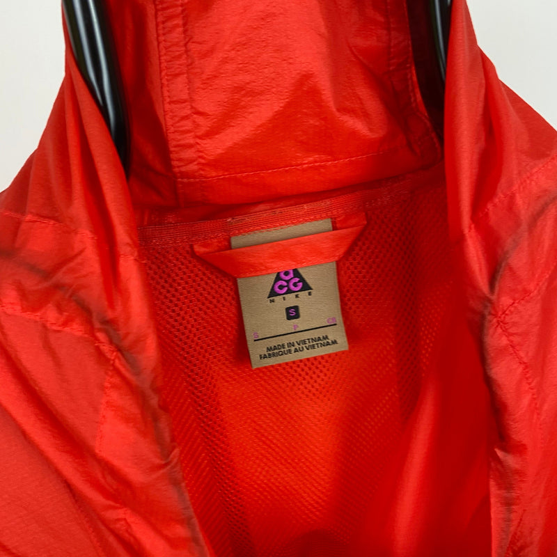 Vintage Nike ACG Windbreaker Jacket Red Small