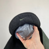 Vintage Nike Fleece Ear Flap Hat Green