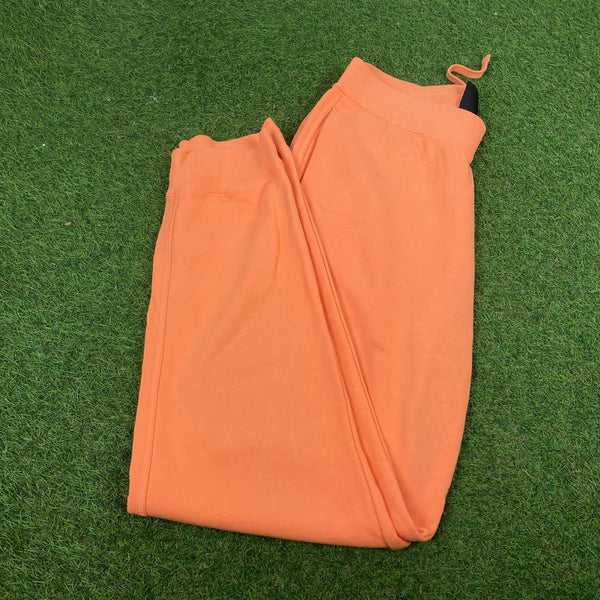 Vintage Nike Cotton Joggers Peach Orange Medium