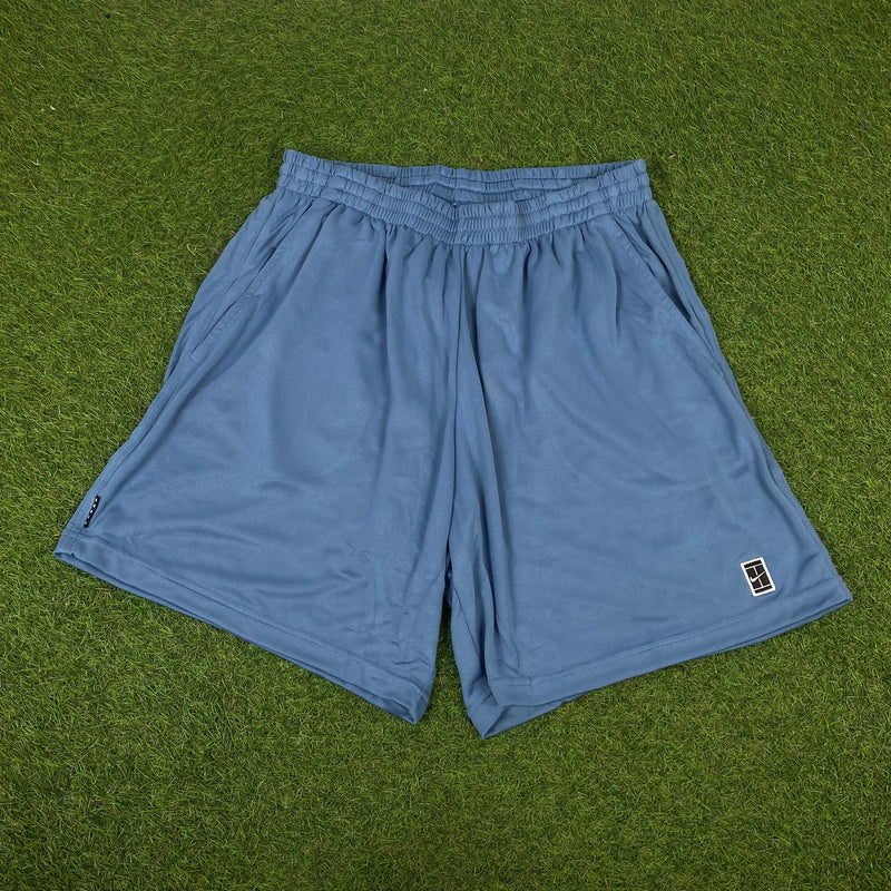 Vintage Nike Challenge Court Shorts Blue XL