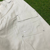 Vintage Nike Cargo Shorts Brown XS