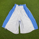 Vintage Nike Air Jordan Reversible Basketball Shorts Blue Medium