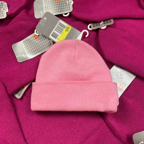 Vintage Nike Beanie Hat Light Pink