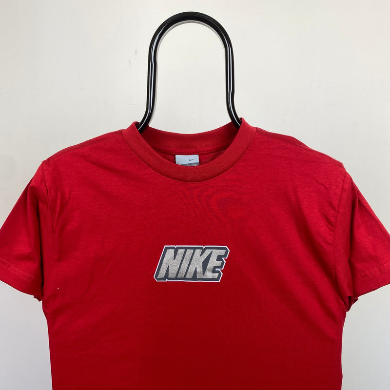 Vintage Nike T-Shirt Red XXS