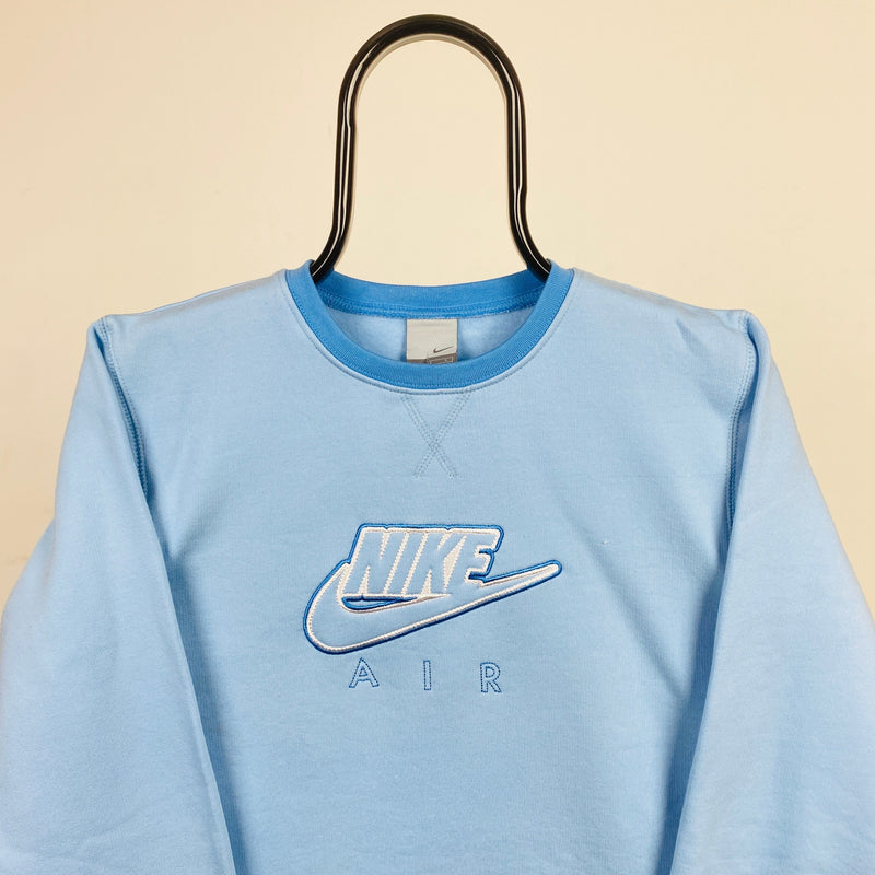 Vintage Nike Air Sweatshirt Blue XS