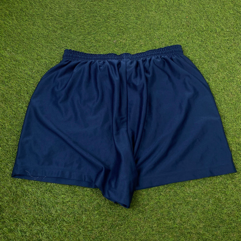 Vintage Nike Nylon Shorts Blue XXL