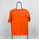 Vintage Nike T-Shirt Orange Medium