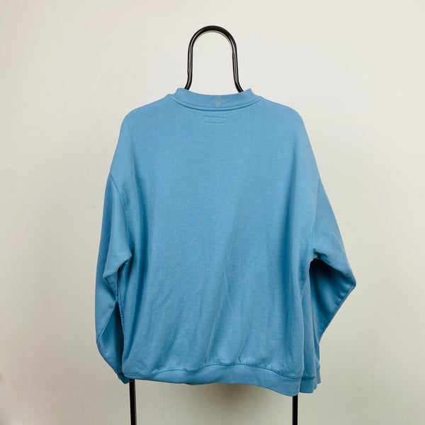 Retro Reebok Sweatshirt Sky Blue Large