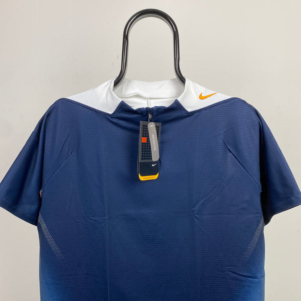 Vintage Nike Sphere Dry T-Shirt Blue Medium