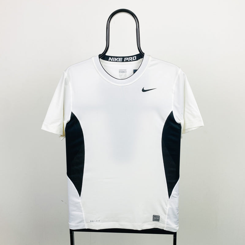 Vintage Nike Pro Gym T-Shirt White Small