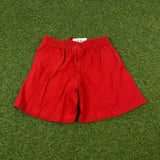 Vintage Nike Cotton Shorts Red XXS/XS