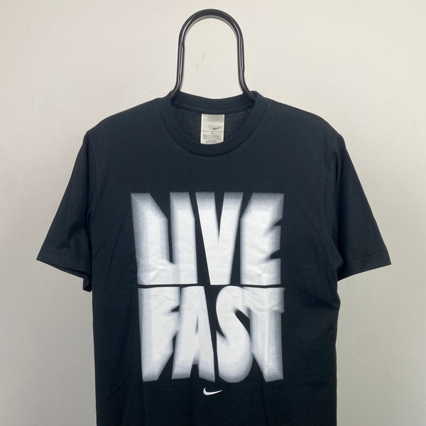 Vintage Nike T-Shirt Black Small