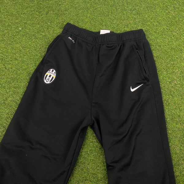 Vintage Nike Juventus Joggers Black Small