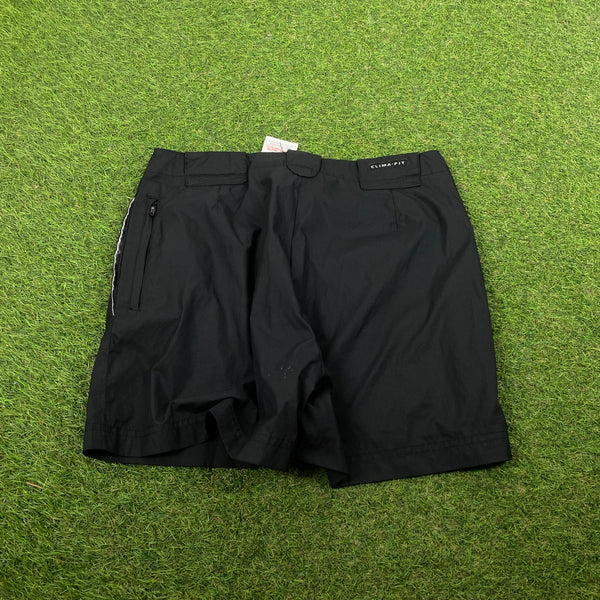 Vintage Nike Clima-Fit Shorts Black XS