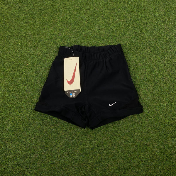 Vintage Nike Nylon Sprinter Shorts Black XS