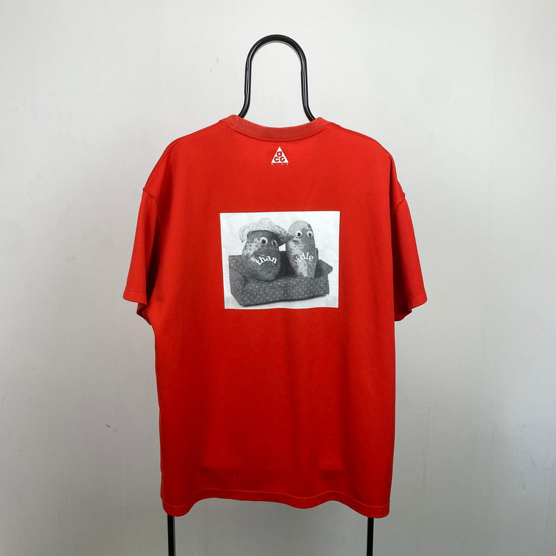 Vintage Nike ACG T-Shirt Red XL