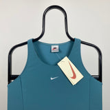 Vintage Nike Women’s Tank Top T-Shirt Green XL