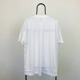 Vintage Nike Swoosh T-Shirt White Medium