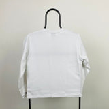 Vintage Nike Sweatshirt White XXS