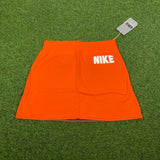 Vintage Nike Reversible Skirt Orange Grey Large